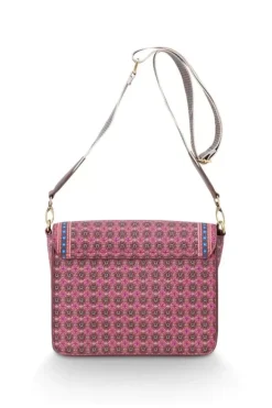 Ümhangetaschen|Pip Studio Schultertasche Klein Clover Rosa