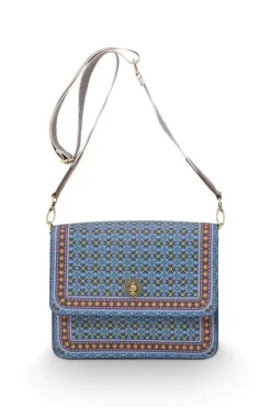 Ümhangetaschen|Pip Studio Schultertasche Klein Clover Blau