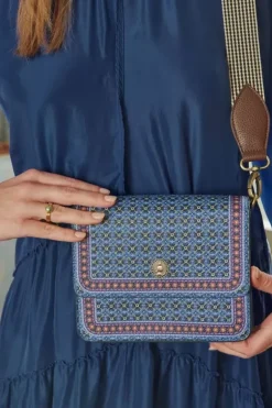 Ümhangetaschen|Pip Studio Schultertasche Klein Clover Blau