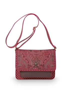 Ümhangetaschen|Pip Studio Schultertasche Kyoto Festival Dunkel Rosa