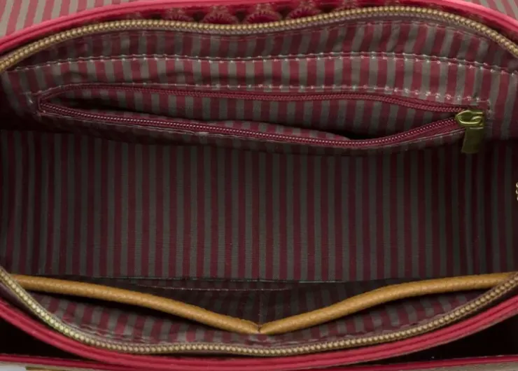Ümhangetaschen|Pip Studio Schultertasche Kyoto Festival Dunkel Rosa