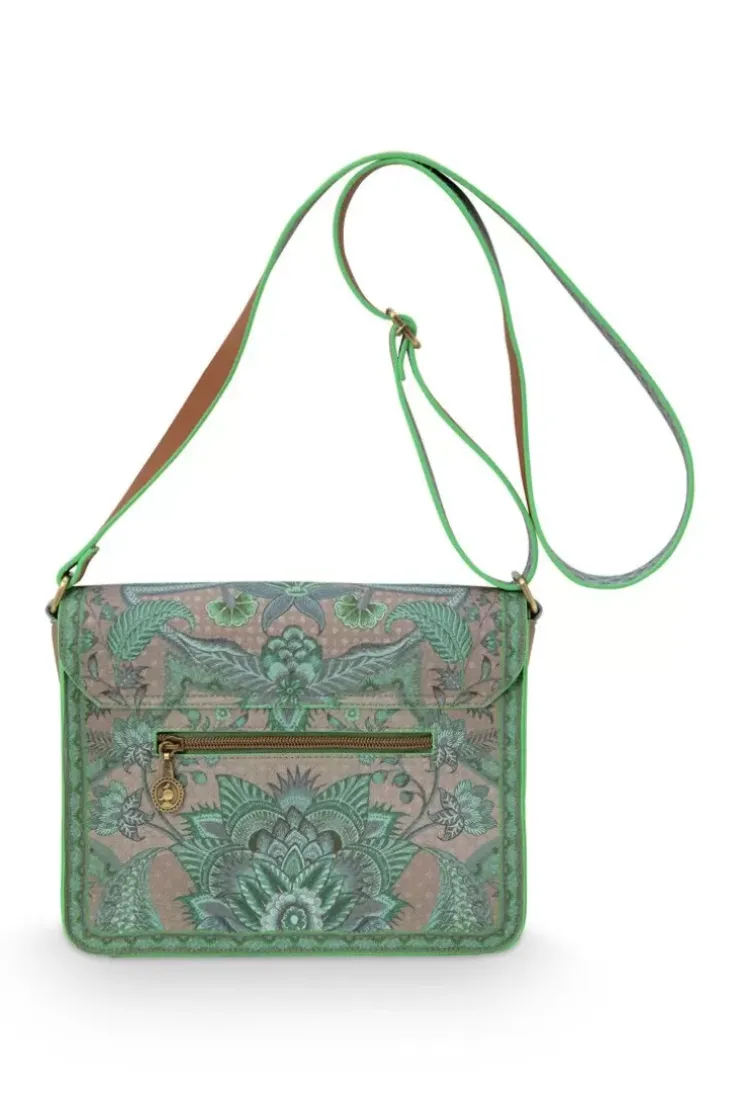 Ümhangetaschen|Pip Studio Schultertasche Kyoto Festival Grun