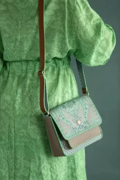 Ümhangetaschen|Pip Studio Schultertasche Kyoto Festival Grun