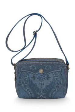 Ümhangetaschen|Pip Studio Schultertasche Medium Kyoto Festival Blau