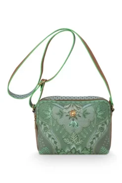 Ümhangetaschen|Pip Studio Schultertasche Medium Kyoto Festival Grun