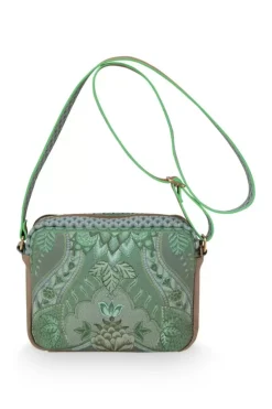 Ümhangetaschen|Pip Studio Schultertasche Medium Kyoto Festival Grun