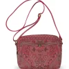 Ümhangetaschen|Pip Studio Schultertasche Medium Kyoto Festival Dunkel Rosa