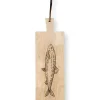 Schale Und Tabletts|Pip Studio Servierbrett Rechteckig Holz Hering Khaki