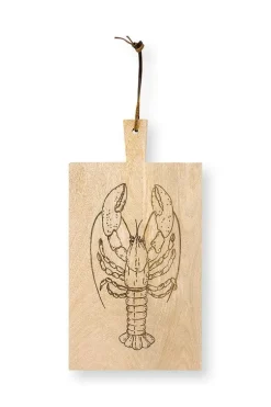 Schale Und Tabletts|Pip Studio Servierbrett Rechteckig Holz Hummer Khaki