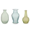 Sale Sets|Pip Studio Set/3 Vasen Glas M Grun