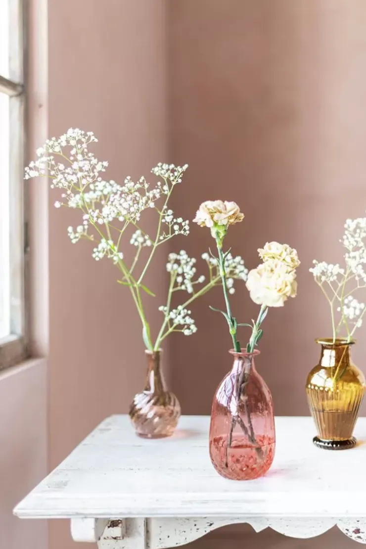 Sale Sets|Pip Studio Set/3 Vasen Glas M Rosa