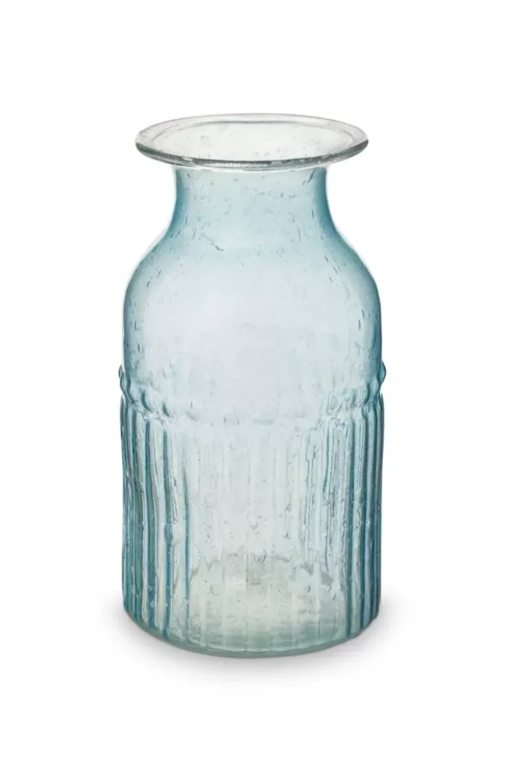 Sale Sets|Pip Studio Set/3 Vasen Glas S Grun