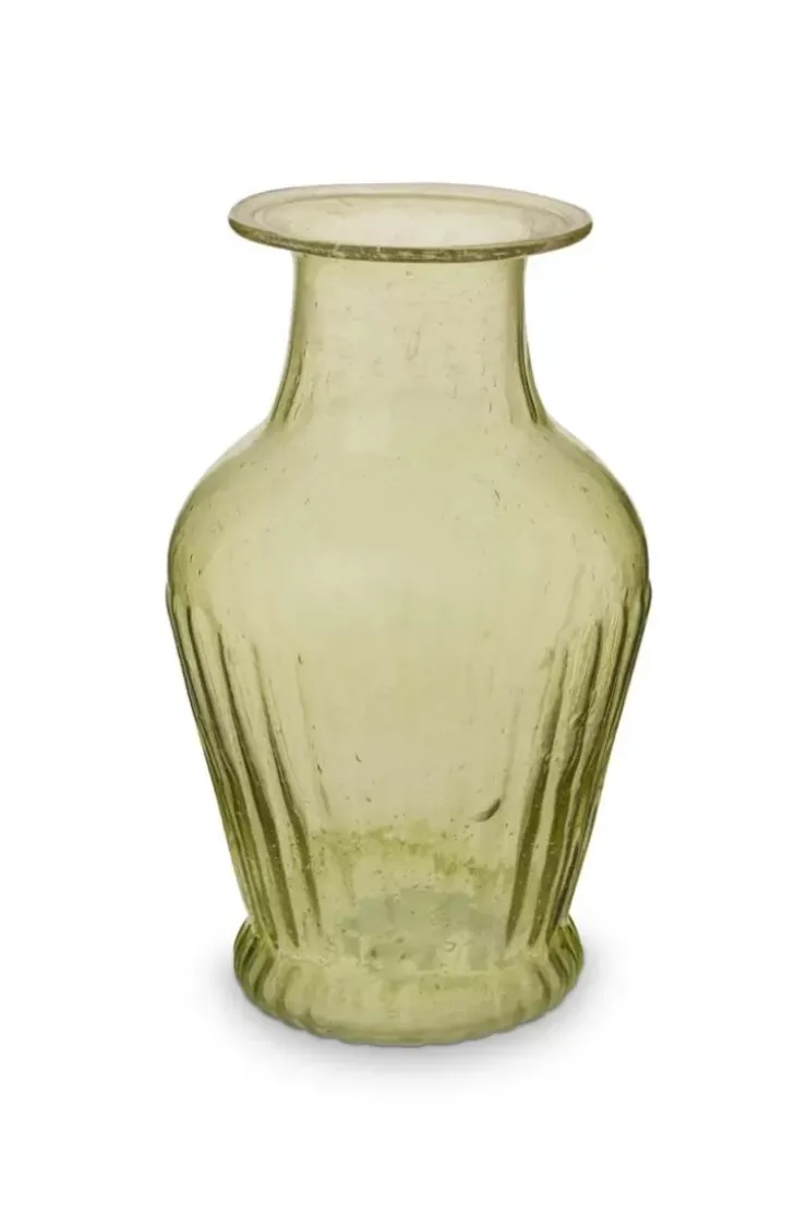 Sale Sets|Pip Studio Set/3 Vasen Glas S Grun