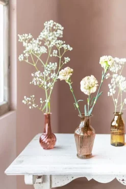 Sale Sets|Pip Studio Set/3 Vasen Glas S Rosa