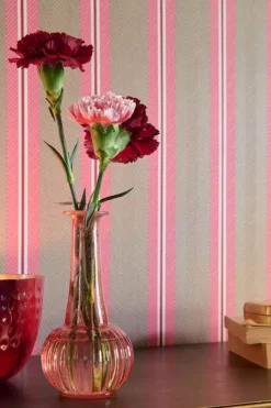 Sale Sets|Pip Studio Set/3 Vasen Glas S Rosa
