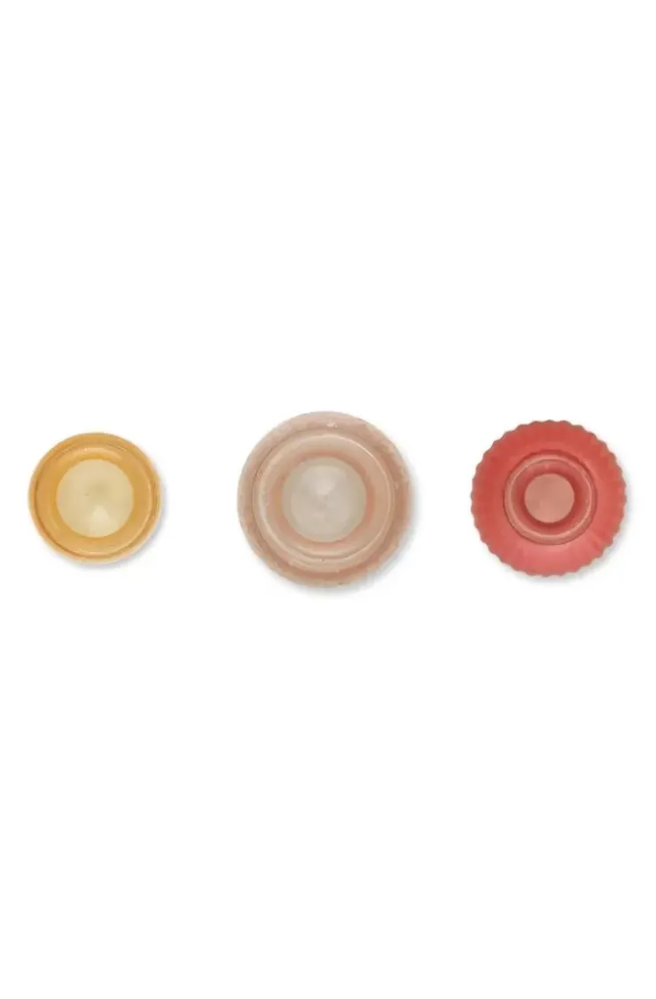 Sale Sets|Pip Studio Set/3 Vasen Glas S Rosa