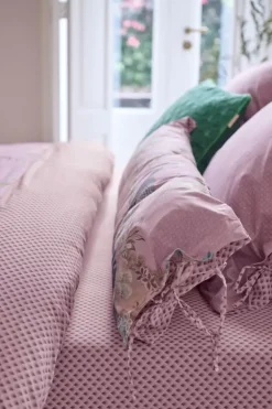 Laken|Pip Studio Spannbettlaken Suki Mauve Violett
