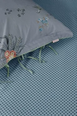 Laken|Pip Studio Spannbettlaken Suki Mid Blau