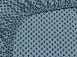 Laken|Pip Studio Spannbettlaken Suki Mid Blau