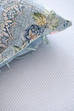 Laken|Pip Studio Spannbettlaken Thousand Leaves Blau