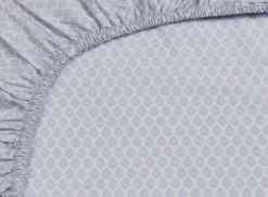 Laken|Pip Studio Spannbettlaken Thousand Leaves Blau