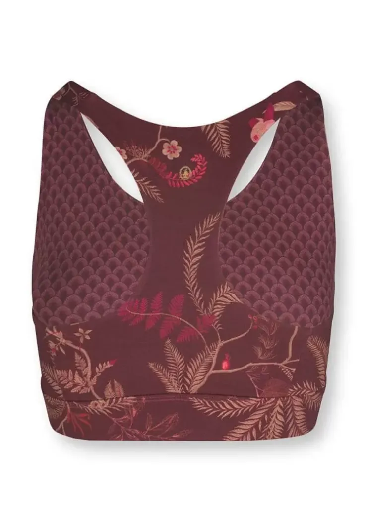Sports Bh'S|Pip Studio Sport Bh Isola Dunkel Rot