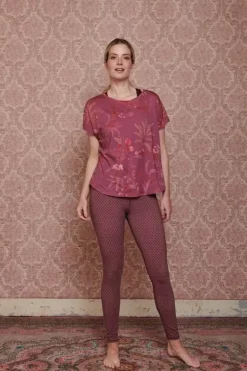 Sportshirts|Pip Studio Sport Top Kurze Armel Isola Rosa