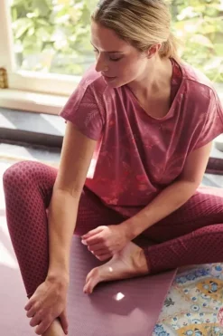 Sportshirts|Pip Studio Sport Top Kurze Armel Isola Rosa