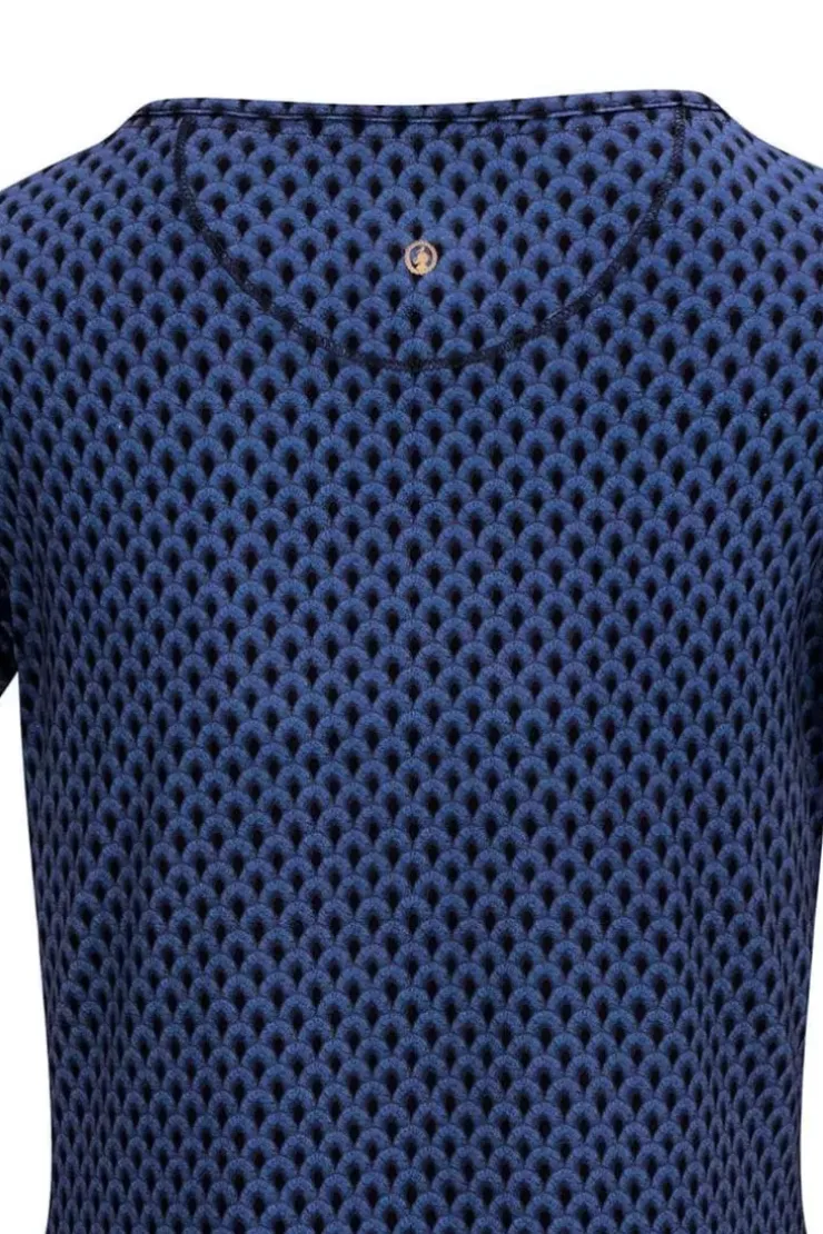 Sportshirts|Pip Studio Sport Top Kurze Armel Suki Kobalt Blau