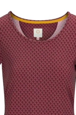 Sportshirts|Pip Studio Sport Top Kurze Armel Suki Dunkel Rot