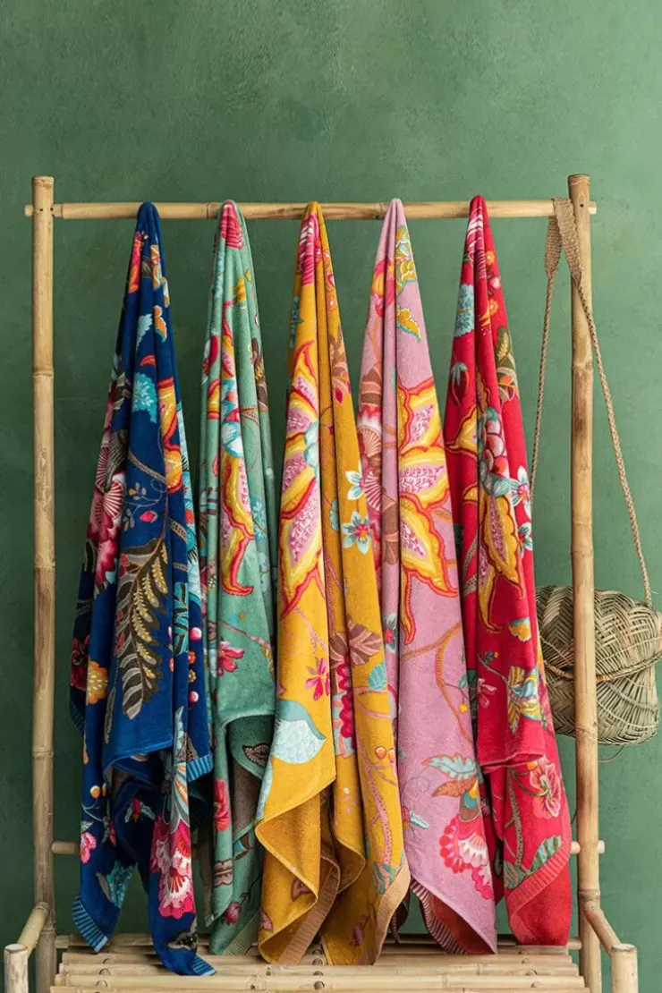 Strandtücher|Pip Studio Strandtuch Pip Flowers Gelb