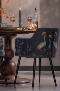 Hocker Und Stühle|Pip Studio Stuhl Flirting Birds Blau