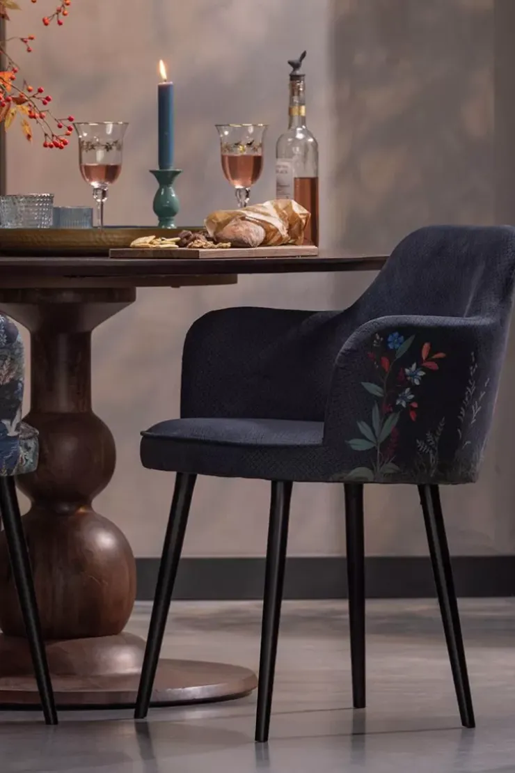 Hocker Und Stühle|Pip Studio Stuhl Flirting Birds Blau