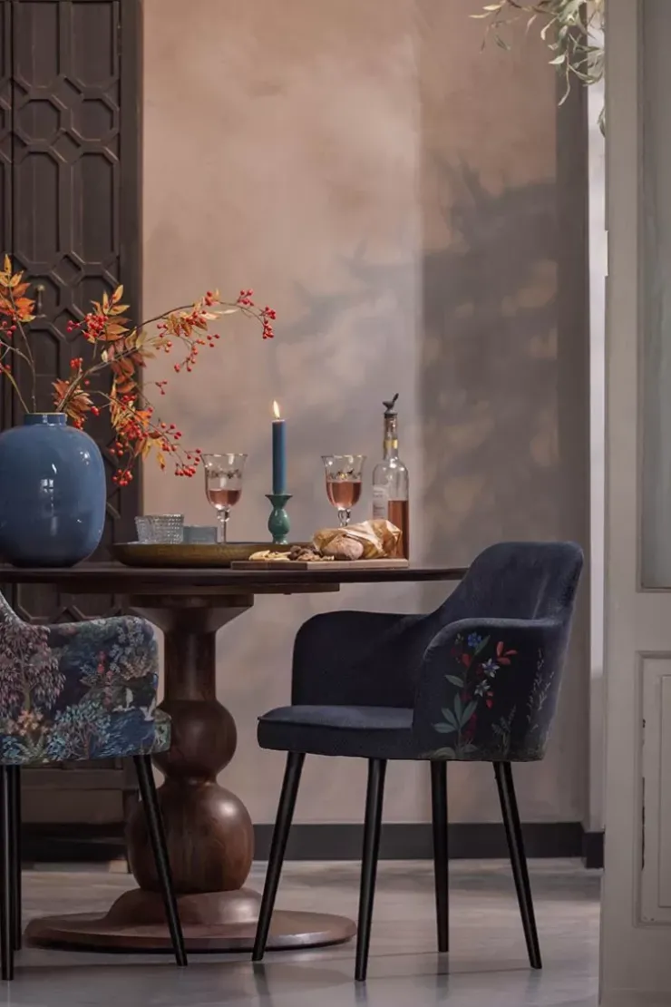 Hocker Und Stühle|Pip Studio Stuhl Flirting Birds Blau