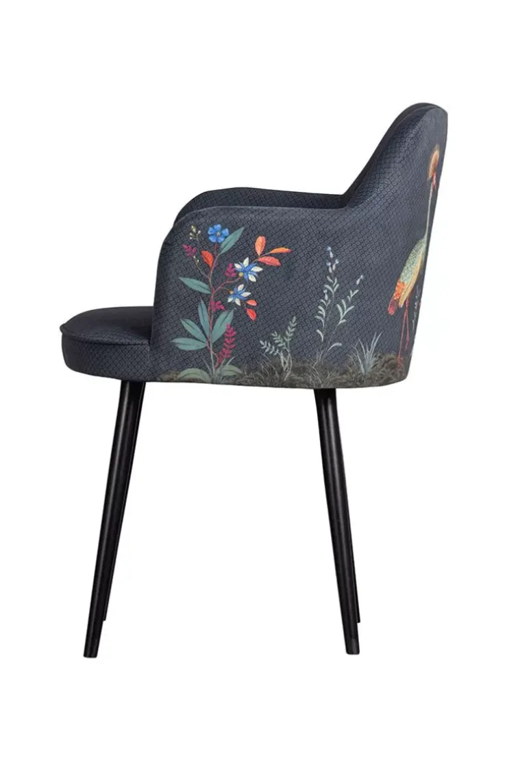 Hocker Und Stühle|Pip Studio Stuhl Flirting Birds Blau