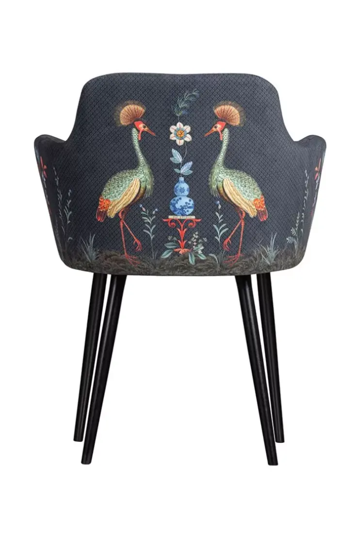 Hocker Und Stühle|Pip Studio Stuhl Flirting Birds Blau