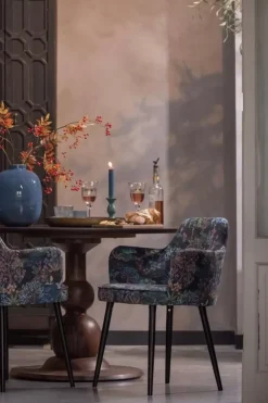 Hocker Und Stühle|Pip Studio Stuhl Pip Garden Dunkelblau