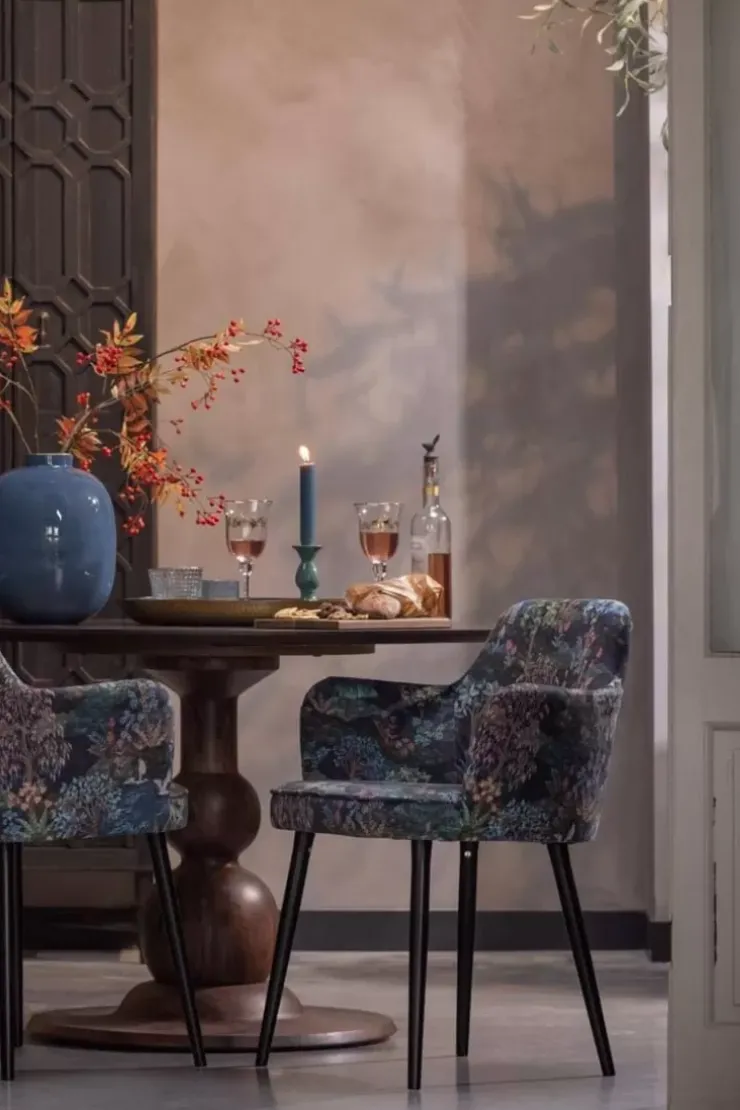 Hocker Und Stühle|Pip Studio Stuhl Pip Garden Dunkelblau
