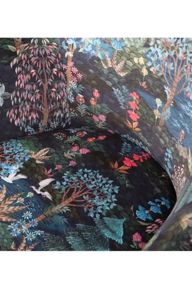 Hocker Und Stühle|Pip Studio Stuhl Pip Garden Dunkelblau