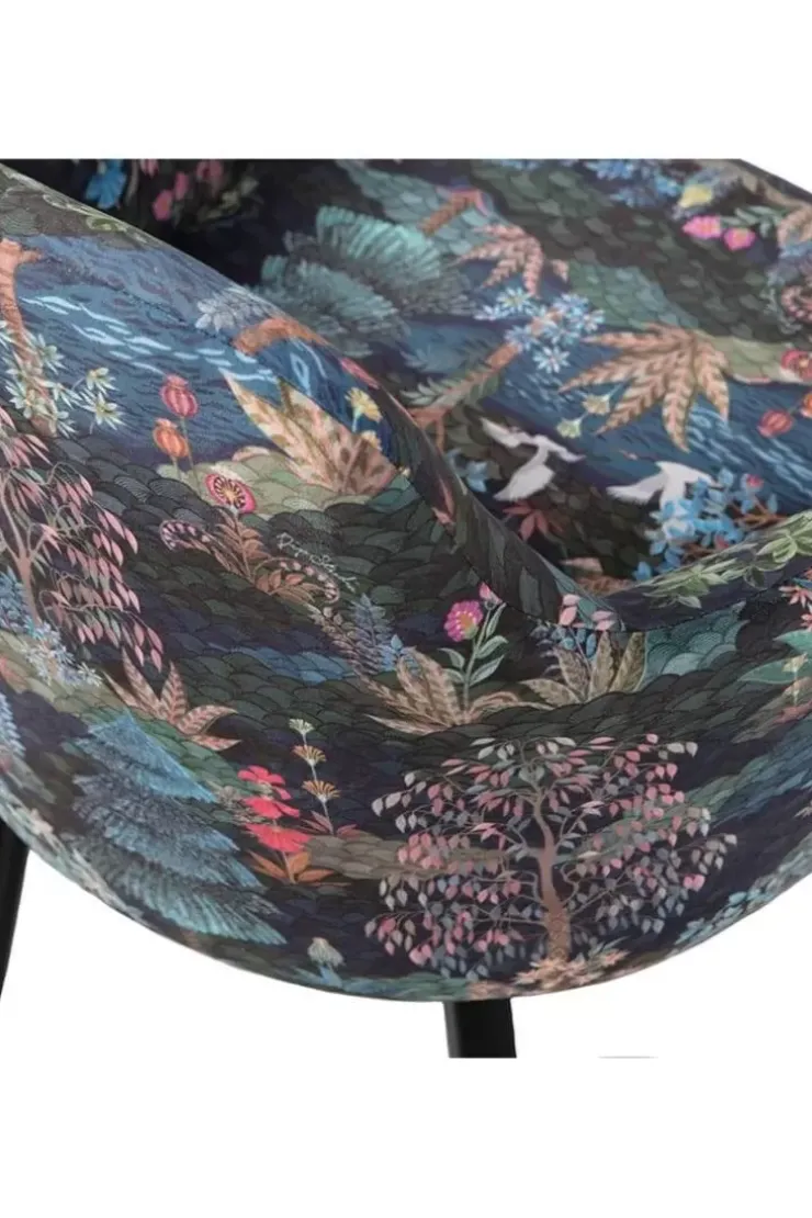 Hocker Und Stühle|Pip Studio Stuhl Pip Garden Dunkelblau