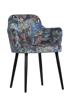 Hocker Und Stühle|Pip Studio Stuhl Pip Garden Dunkelblau