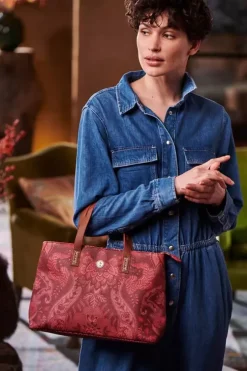 Shopper|Pip Studio Tasche Klein Kyoto Festival Dunkel Rosa
