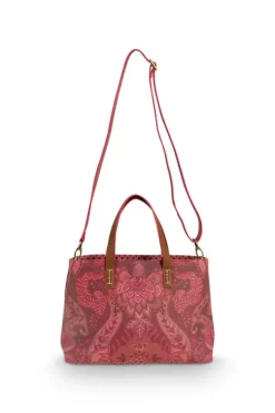 Shopper|Pip Studio Tasche Klein Kyoto Festival Dunkel Rosa