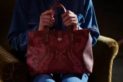 Shopper|Pip Studio Tasche Klein Kyoto Festival Dunkel Rosa