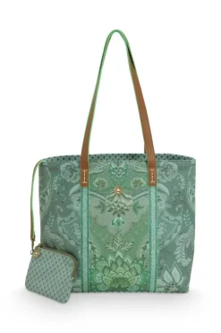 Shopper|Pip Studio Tasche Medium Kyoto Festival Grun