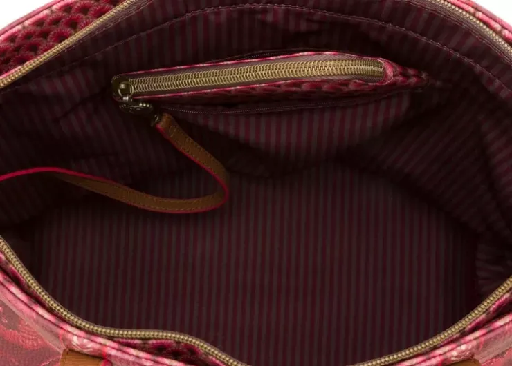 Shopper|Pip Studio Tasche Medium Kyoto Festival Dunkel Rosa