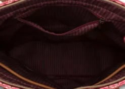 Shopper|Pip Studio Tasche Rechteckig Kyoto Festival Dunkel Rosa