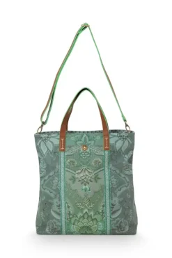Shopper|Pip Studio Tasche Rechteckig Kyoto Festival Grun