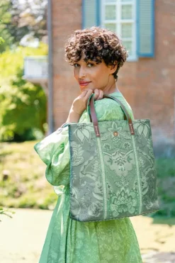 Shopper|Pip Studio Tasche Rechteckig Kyoto Festival Grun