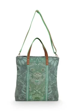 Shopper|Pip Studio Tasche Rechteckig Kyoto Festival Grun